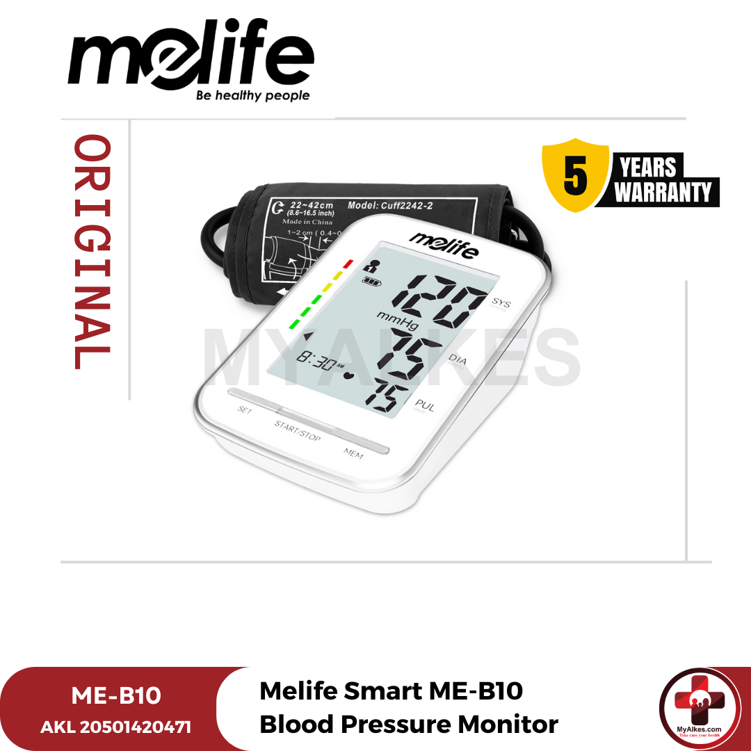 Melife Blood Pressure Monitor ME-B10 Tensimeter Digital