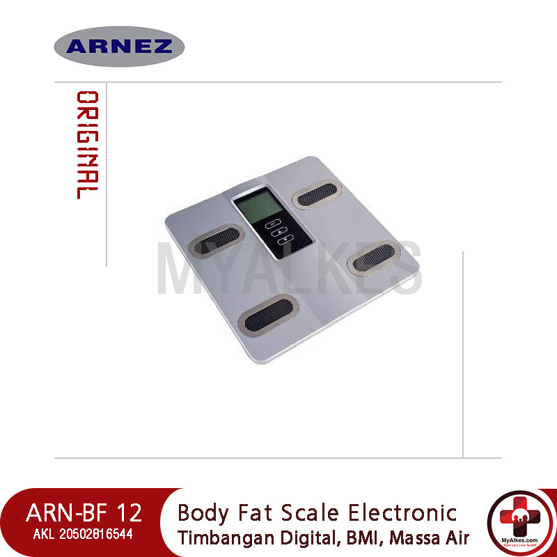 Timbangan Badan Lantai / Body Fat Scale Electronic Arnez BF12