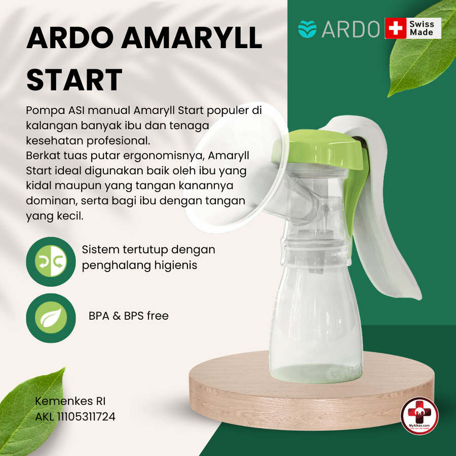 Pompa Asi Amaryll Start Manual Breastpump - ARDO BF