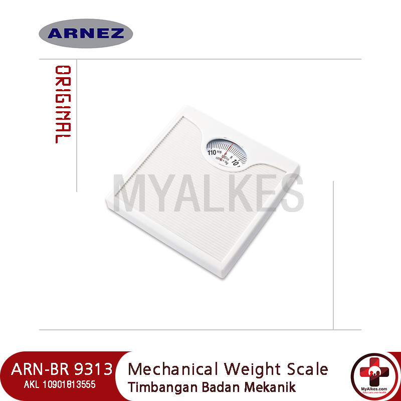 Timbangan Analog dan Jarum / Mechanical Personal Scale Premium BR9313