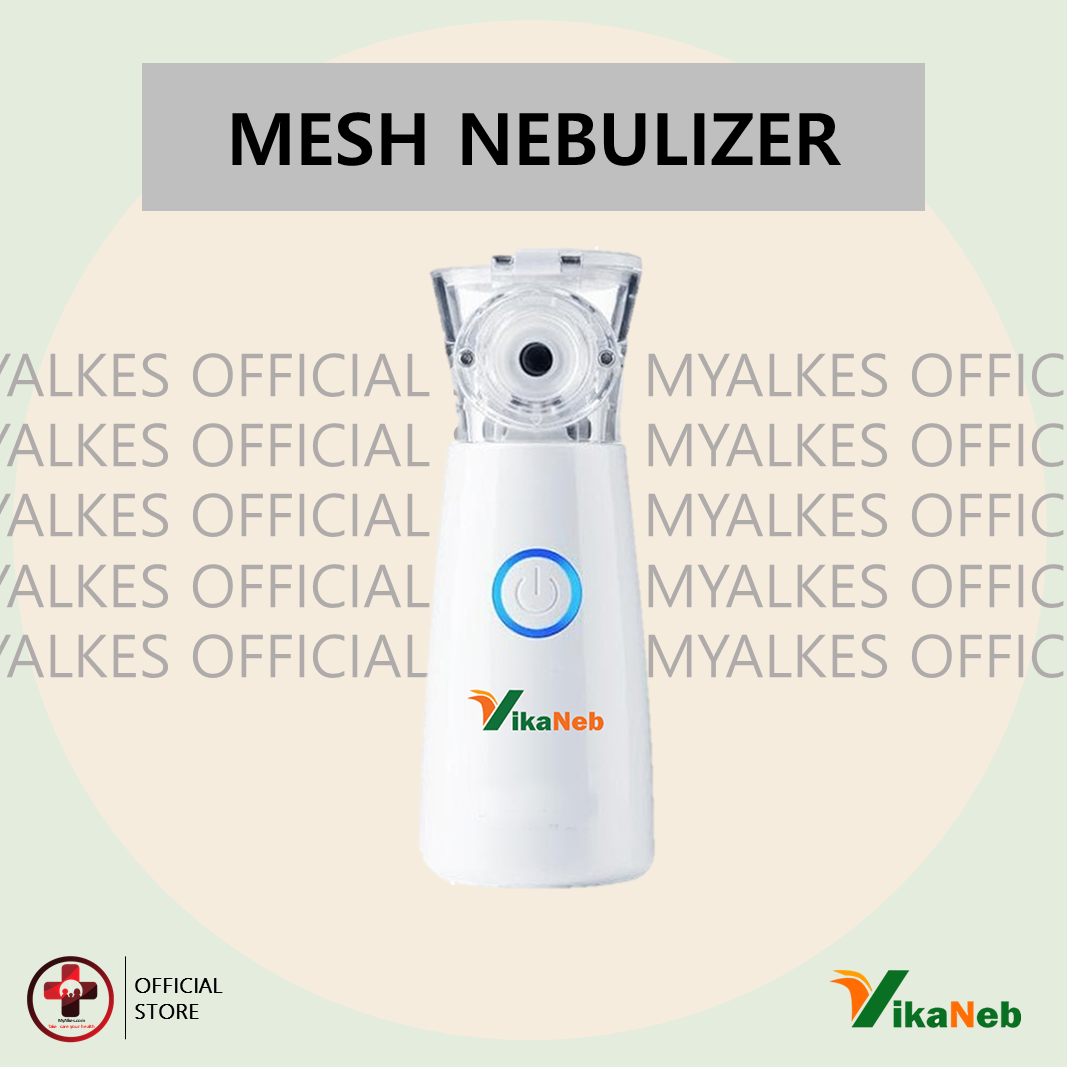 Mesh Nebulizer / Nebulizer Phortable, Tanpa Suara Vikaneb.