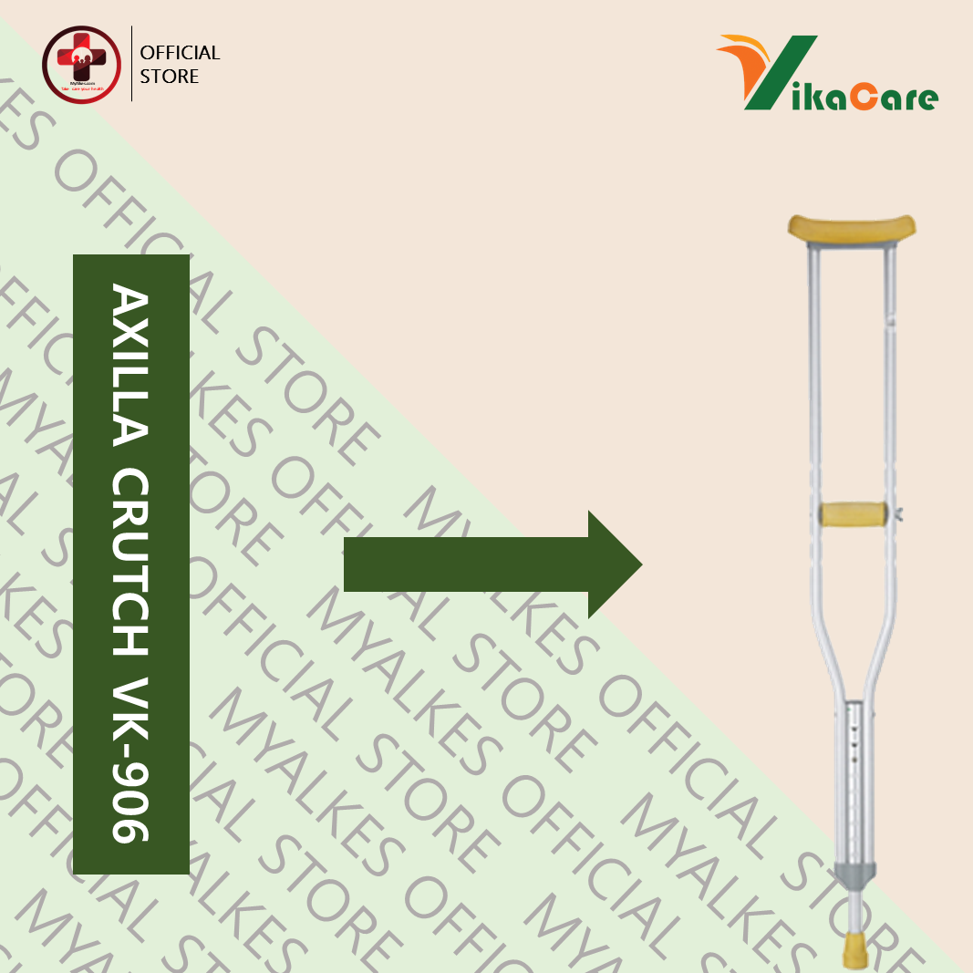 Tongkat Alat Bantu Jalan / Axilla Crutch Vikacare VK-906