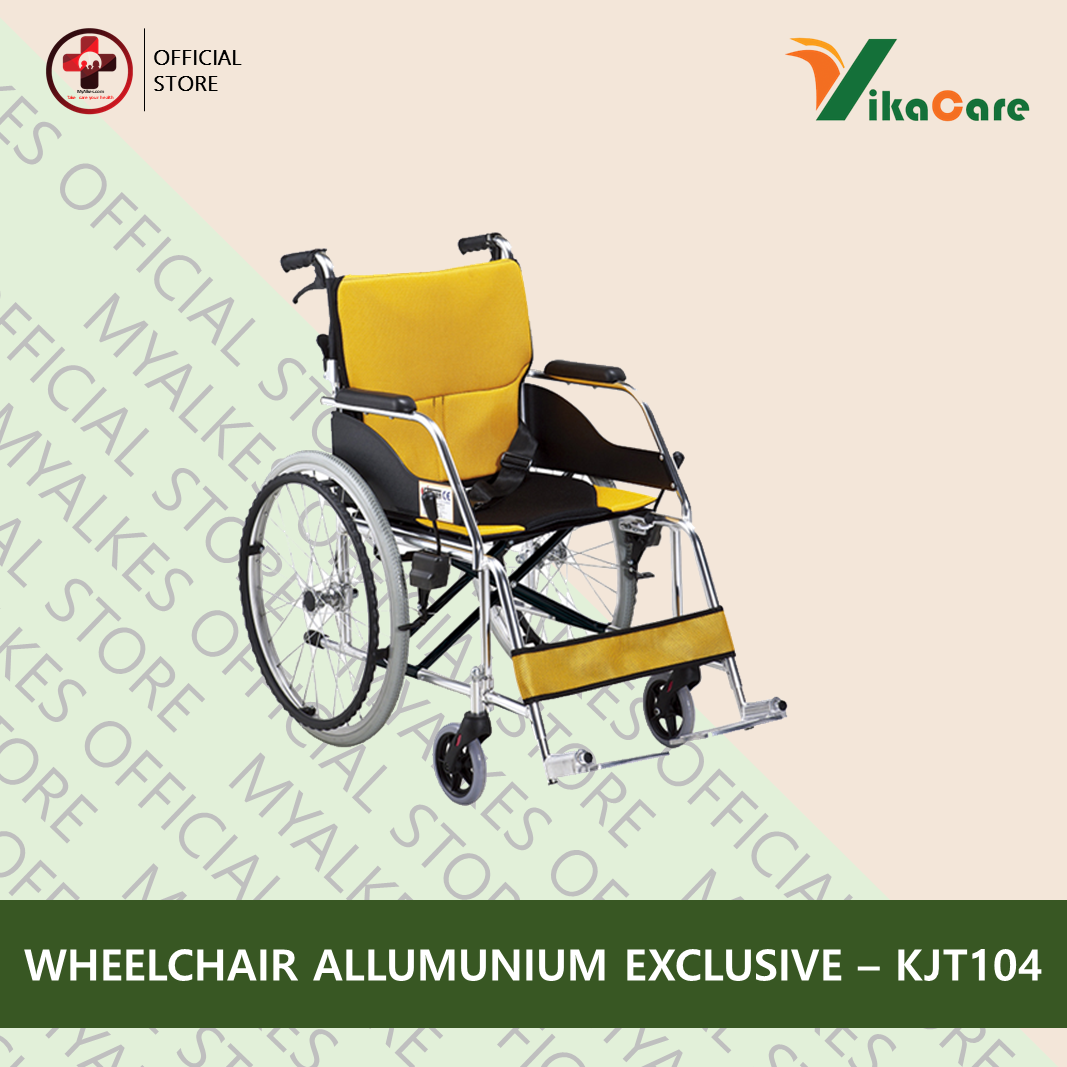 Kursi Roda Allumunium Exclusive / Travelling , Vikacare - KJT104