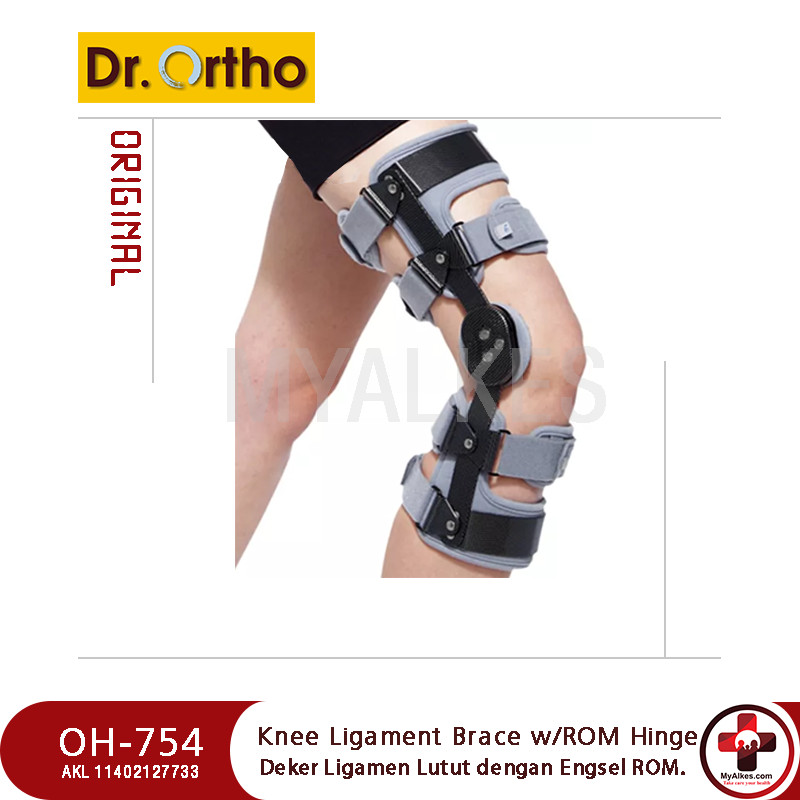 Deker Lutut / Chessboard Pattern ROM Genuact Brace Dr Ortho OH-754