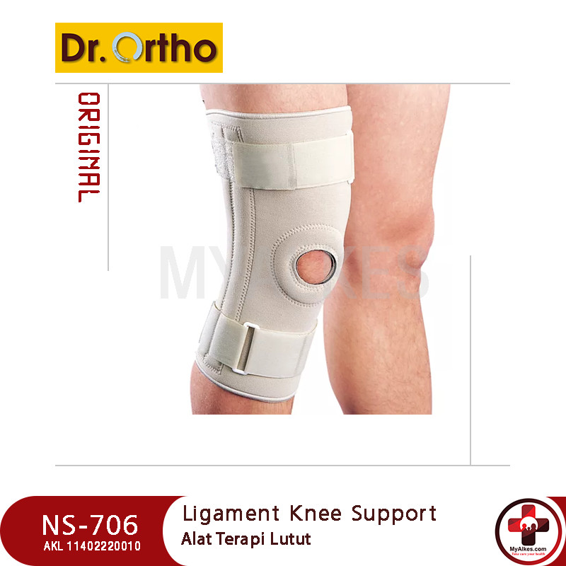 Deker Lutut - Dr.Ortho NS-706 Ligament Knee Support