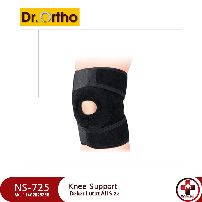 Pelindung Lutut / Decker - Knee Support NS-725 ( dr. Ortho )