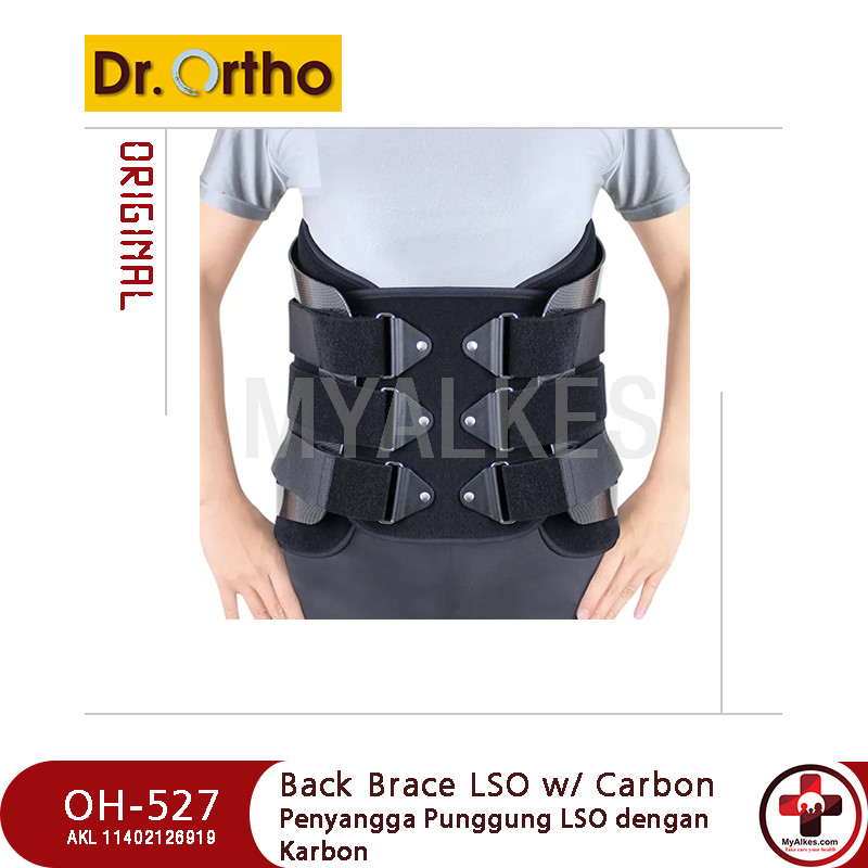 Korset Pinggang Kaku / Back Support LSO Rigid Dr Ortho OH-527
