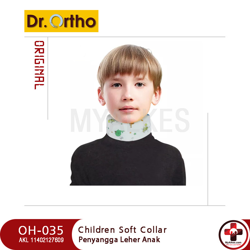 Penyangga Leher Anak / Cervical Collar Soft Child Dr. Ortho OH-035