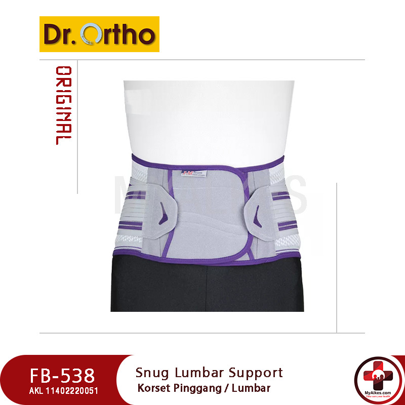 Korset Pinggang / Snug Lumbar Support Dr Ortho FB-538