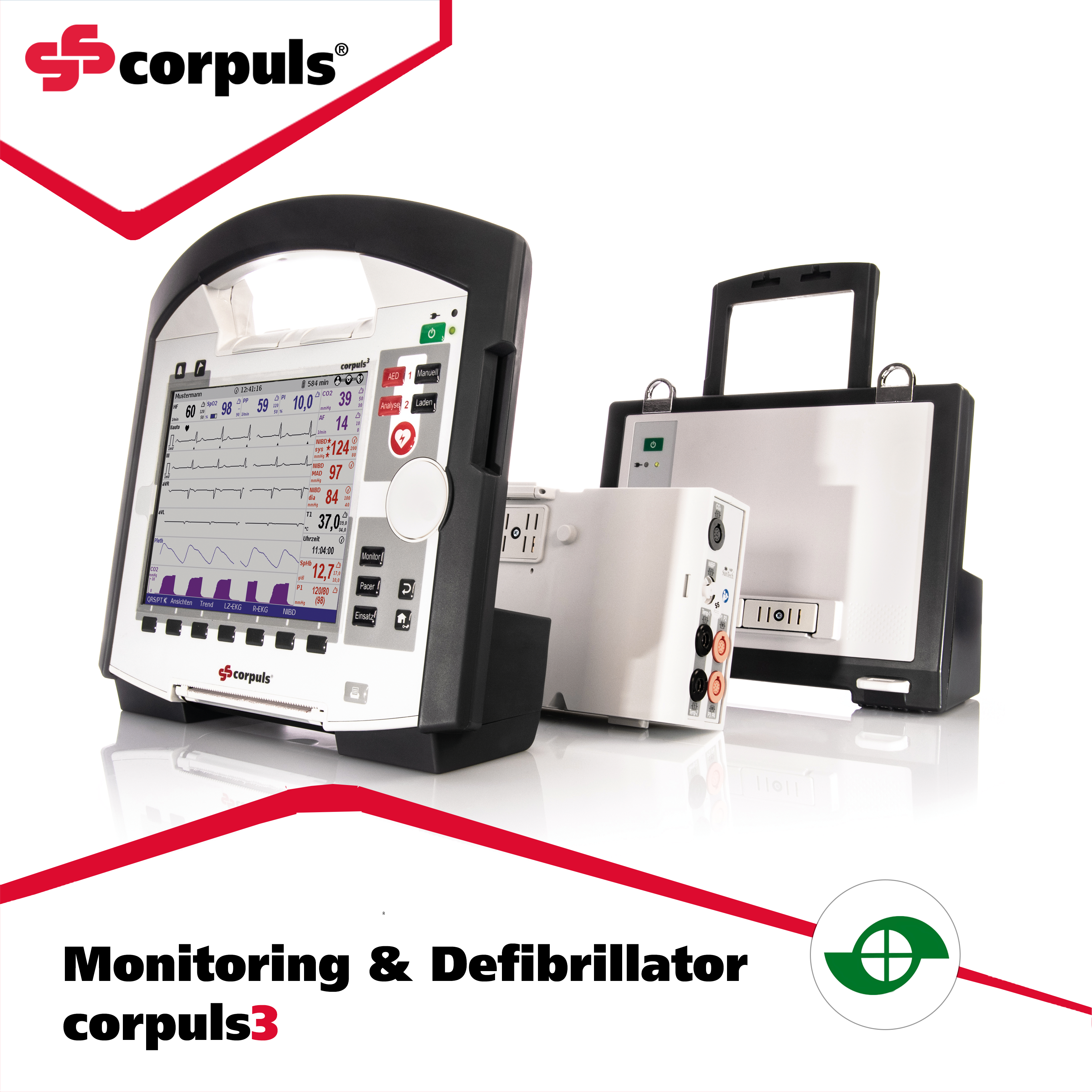 corpuls3 Defibrillator Monitoring