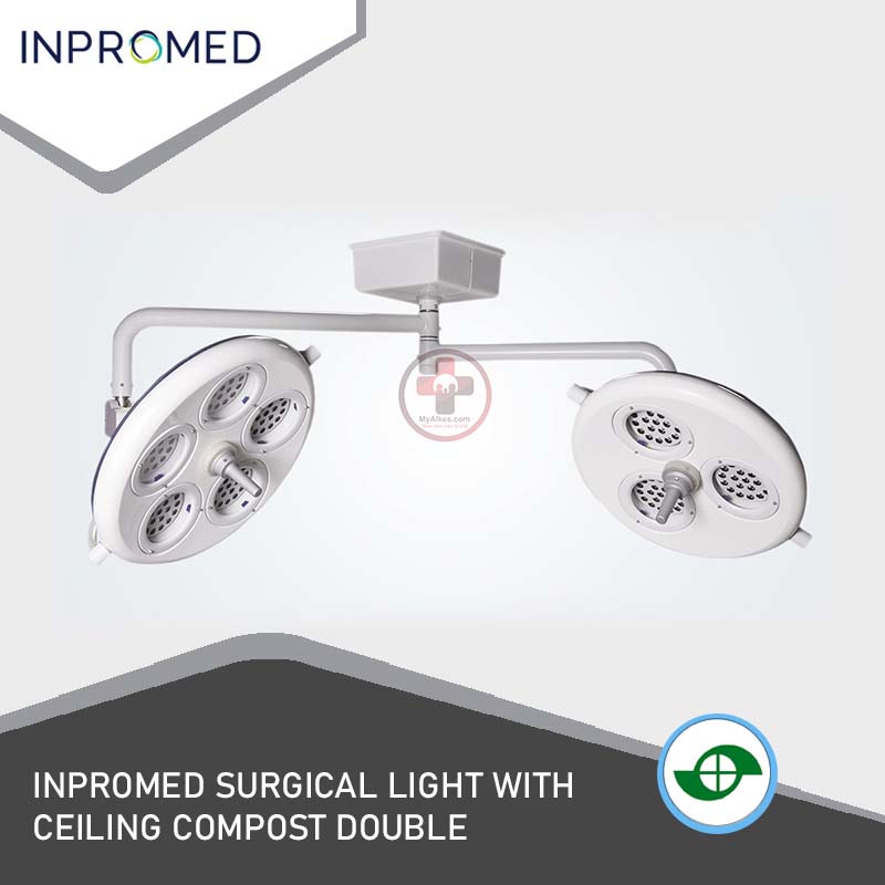 Surgical Light with Ceiling Compost Double